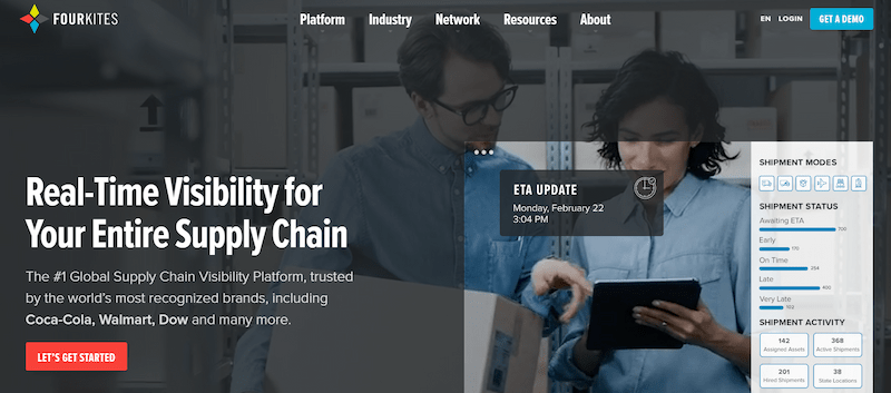 FourKites - Real-time Visibility for Your Entire Supply Chain